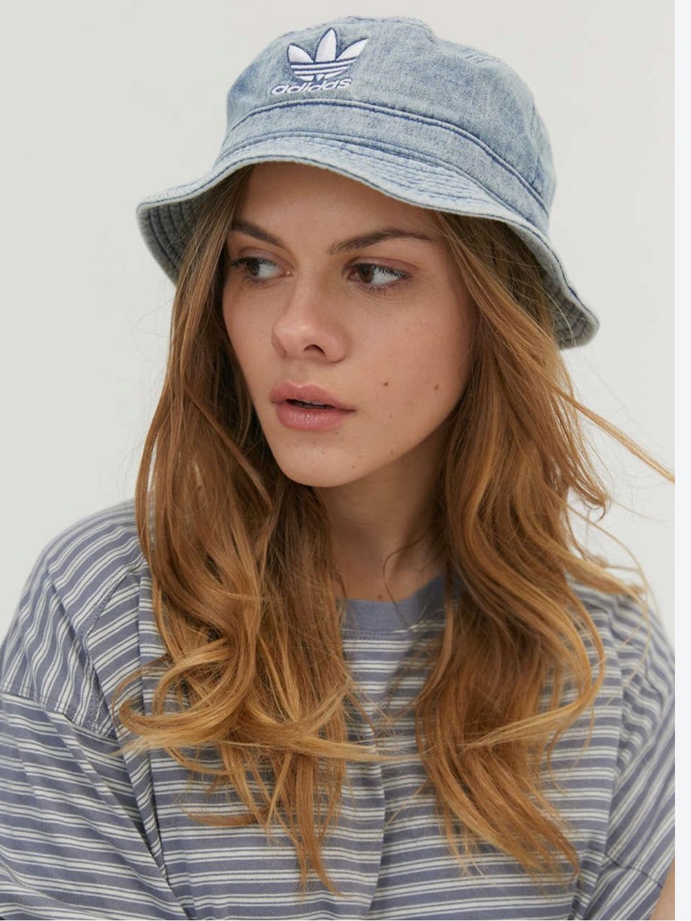ADIDAS denim bucket hat
